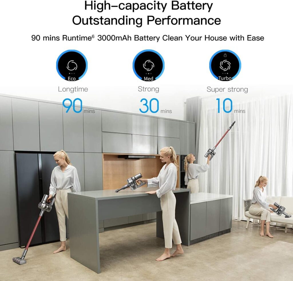 61kOtiVPw1L. AC SL1200 1 | Scope Elettriche Dreame: Top 3, recensioni e consigli Scope elettriche dreame - Dreame V11 - Batteria