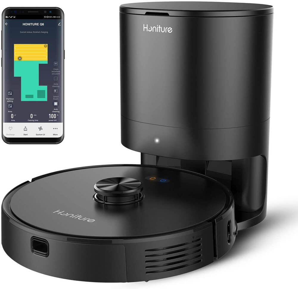 Honiture Q6 | Honiture Q6 WiFi : Recensione Robot Aspirapolvere Lavapavimenti Honiture Q6 - Robot Aspirapolvere Lavapavimenti