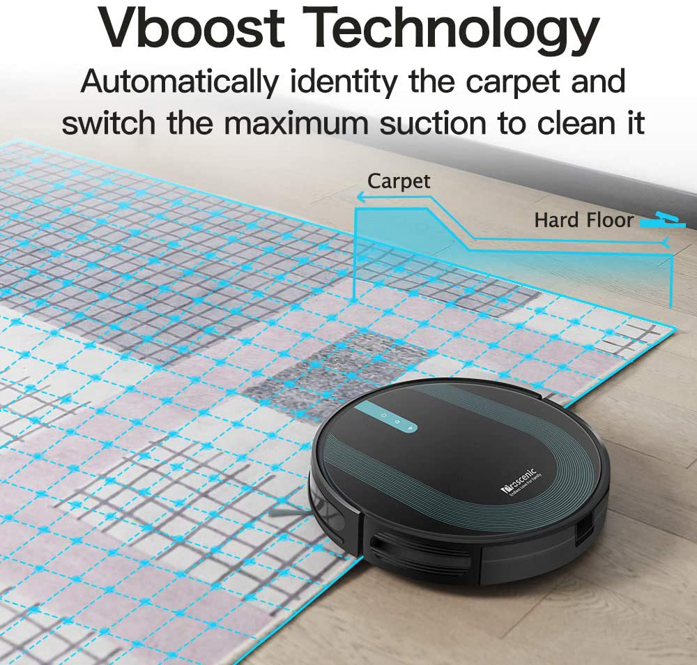 Proscenic 850T Robot Aspirapolvere VBoost | Proscenic 850T : Recensione Robot Aspirapolvere Lavapavimenti Proscenic 850T Robot Lavapavimenti Funzioni