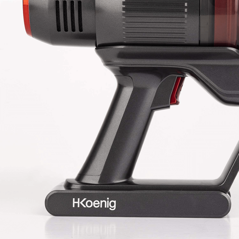 HKoenig UPX18 corpo | H.Koenig UPX18: Recensione e Test Scopa Elettrica Recensione scopa elettrica H.Koenig UPX18 - Batteria